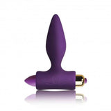 Rocks off petite sensations purple vibrating butt plug - peaches and screams