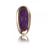 Rocks off silicone purple multi-speed g-spot vibrator - peaches and screams
