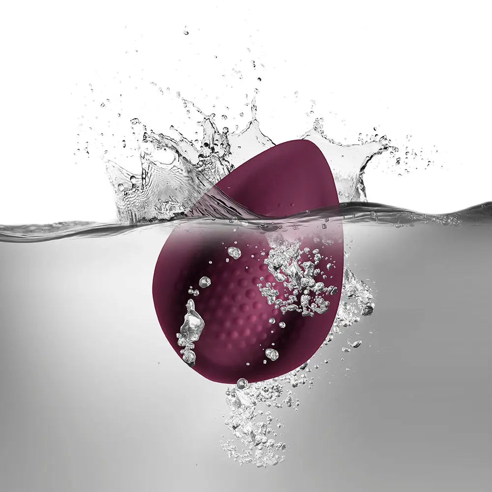 Rocks off silicone purple rechargeable mini discreet vibrator - peaches and screams
