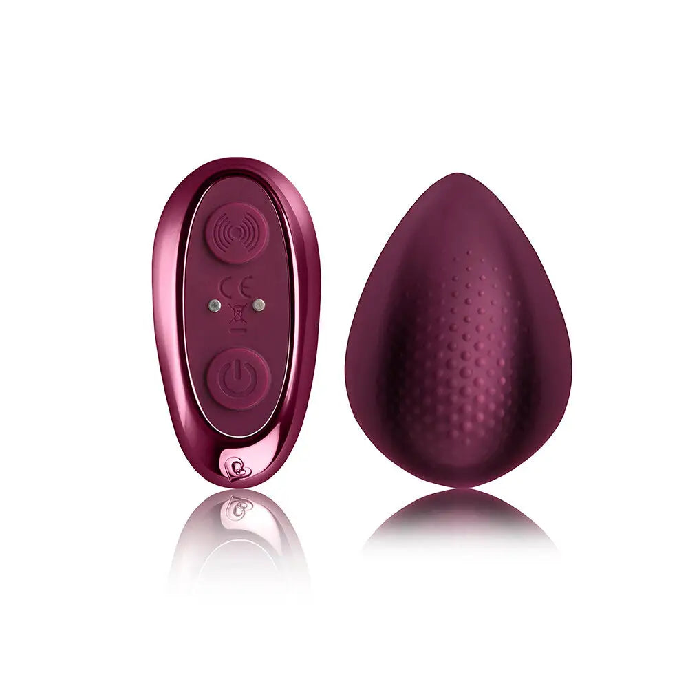 Rocks off silicone purple rechargeable mini discreet vibrator - peaches and screams