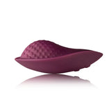 Rocks off silicone purple rechargeable mini discreet vibrator - peaches and screams