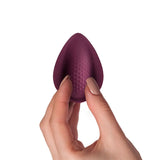 Rocks off silicone purple rechargeable mini discreet vibrator - peaches and screams
