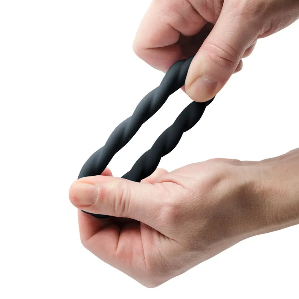 Rocks off twist cockring for men and couples - peaches and screams