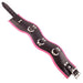 Rouge Garments Black and Pink Padded Posture Collar - Peaches and Screams