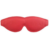 Rouge garments padded red bondage blindfold with buckle - peaches and screams