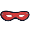 Rouge garments red open eye leather bondage mask - peaches and screams
