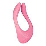 Satisfyer pro metal pink air pulse and vibration massager - peaches and screams