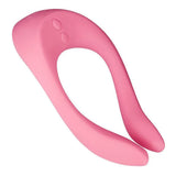 Satisfyer pro metal pink air pulse and vibration massager - peaches and screams