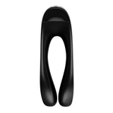 Satisfyer pro silicone black rechargeable mini vibrator - peaches and screams