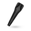 Satisfyer pro silicone black rechargeable wand vibrator - peaches and screams