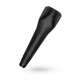 Satisfyer pro silicone black rechargeable wand vibrator - peaches and screams