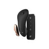 Satisfyer pro silicone black remote control panty vibrator - peaches and screams
