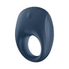 Satisfyer pro silicone blue app vibrating cock ring - peaches and screams