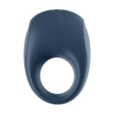 Satisfyer pro silicone blue app vibrating cock ring - peaches and screams