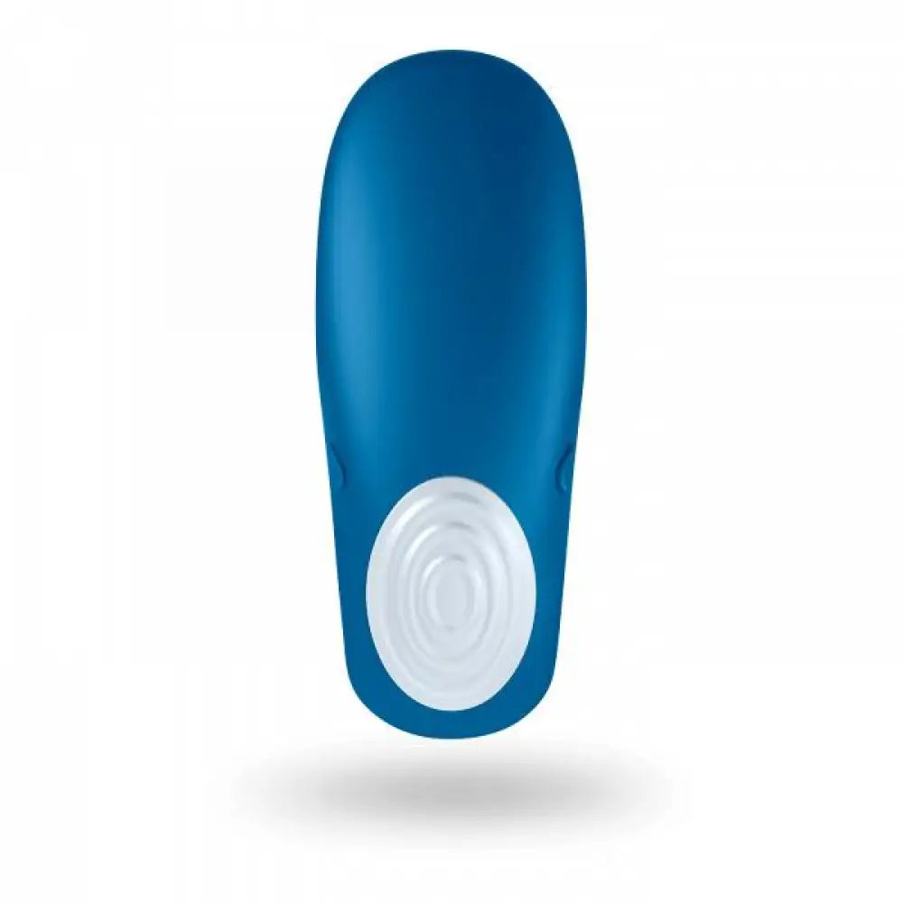 Satisfyer pro silicone blue bendable rechargeable vibrator - peaches and screams