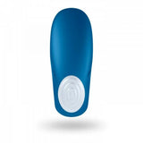 Satisfyer pro silicone blue bendable rechargeable vibrator - peaches and screams
