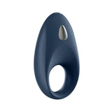 Satisfyer pro silicone blue rechargeable vibrating cock ring - peaches and screams