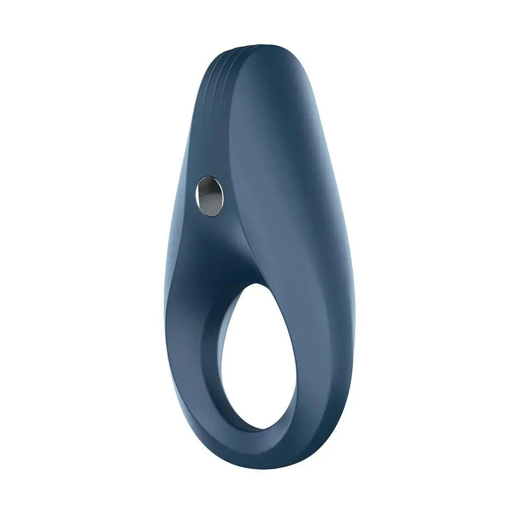 Satisfyer pro silicone blue vibrating cock ring - peaches and screams