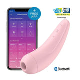 Satisfyer pro silicone pink remote clitoral vibrator - peaches and screams