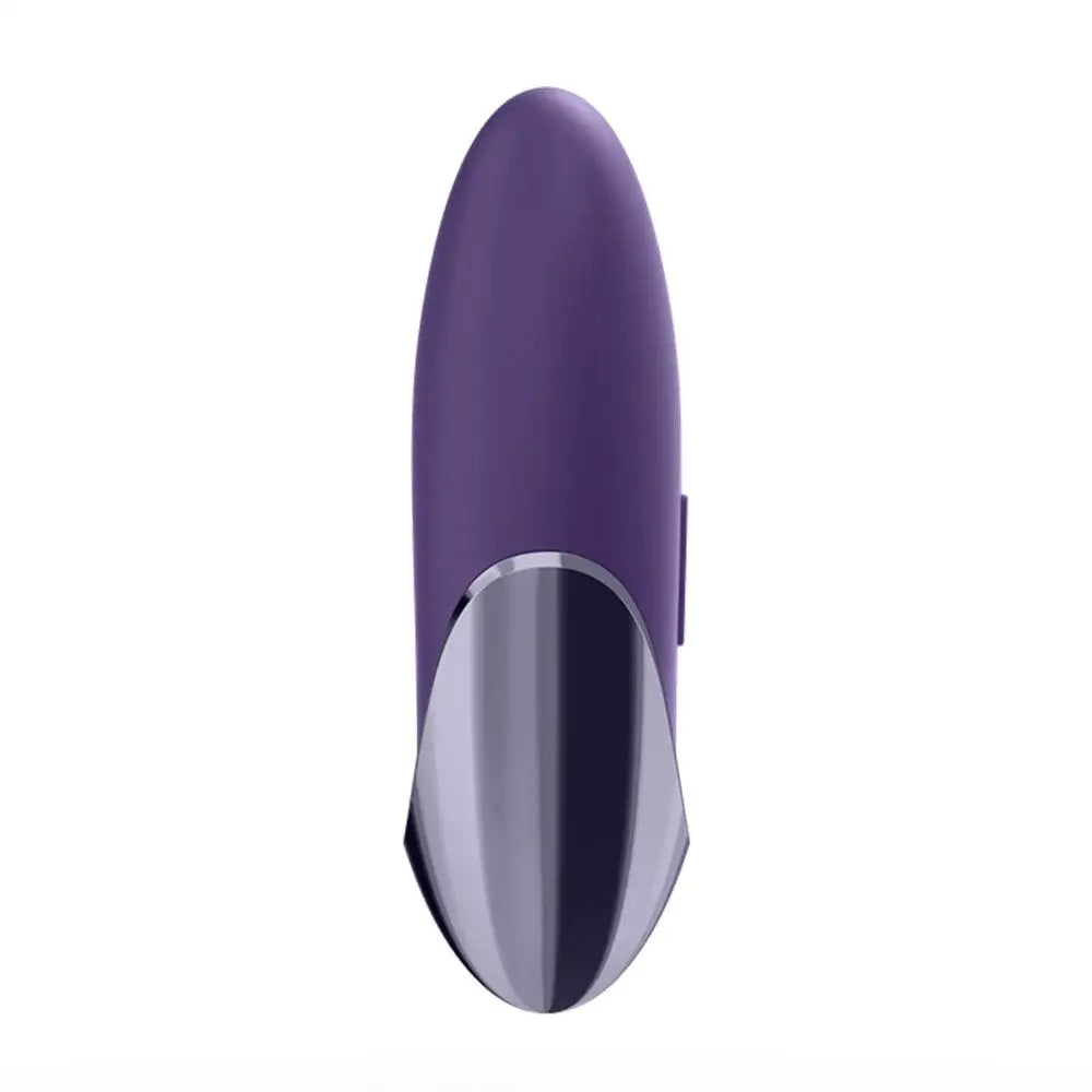Satisfyer pro silicone purple mini clitoral vibrator - peaches and screams