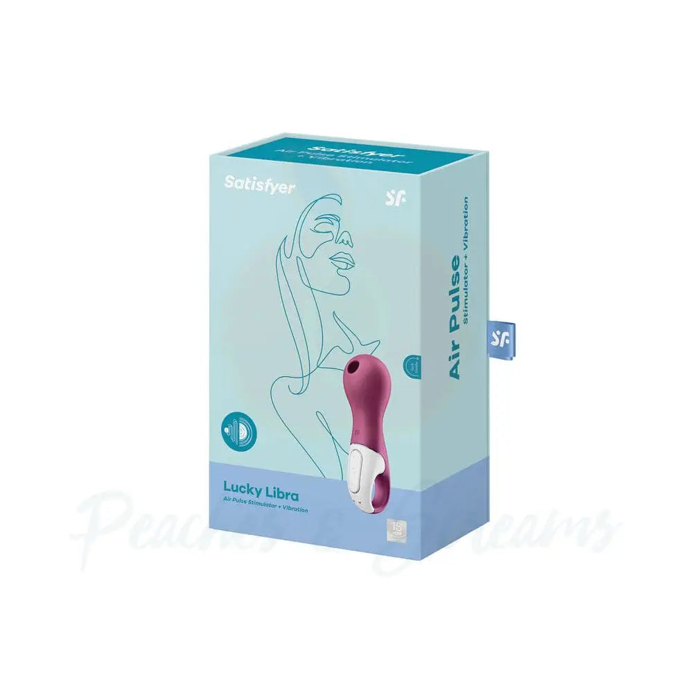 Satisfyer pro silicone red rechargeable clitoral vibrator - peaches and screams