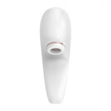Satisfyer pro silicone white waterproof 10 speed vibrator - peaches and screams