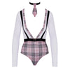 School girl costume - x large - peaches and screams
