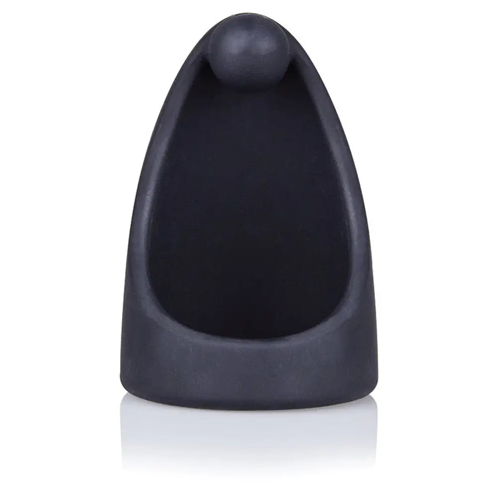 Screaming o silicone black sling 3 inch cock ring - peaches and screams