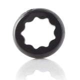 Screaming o silicone black stretchy classic cock ring - peaches and screams