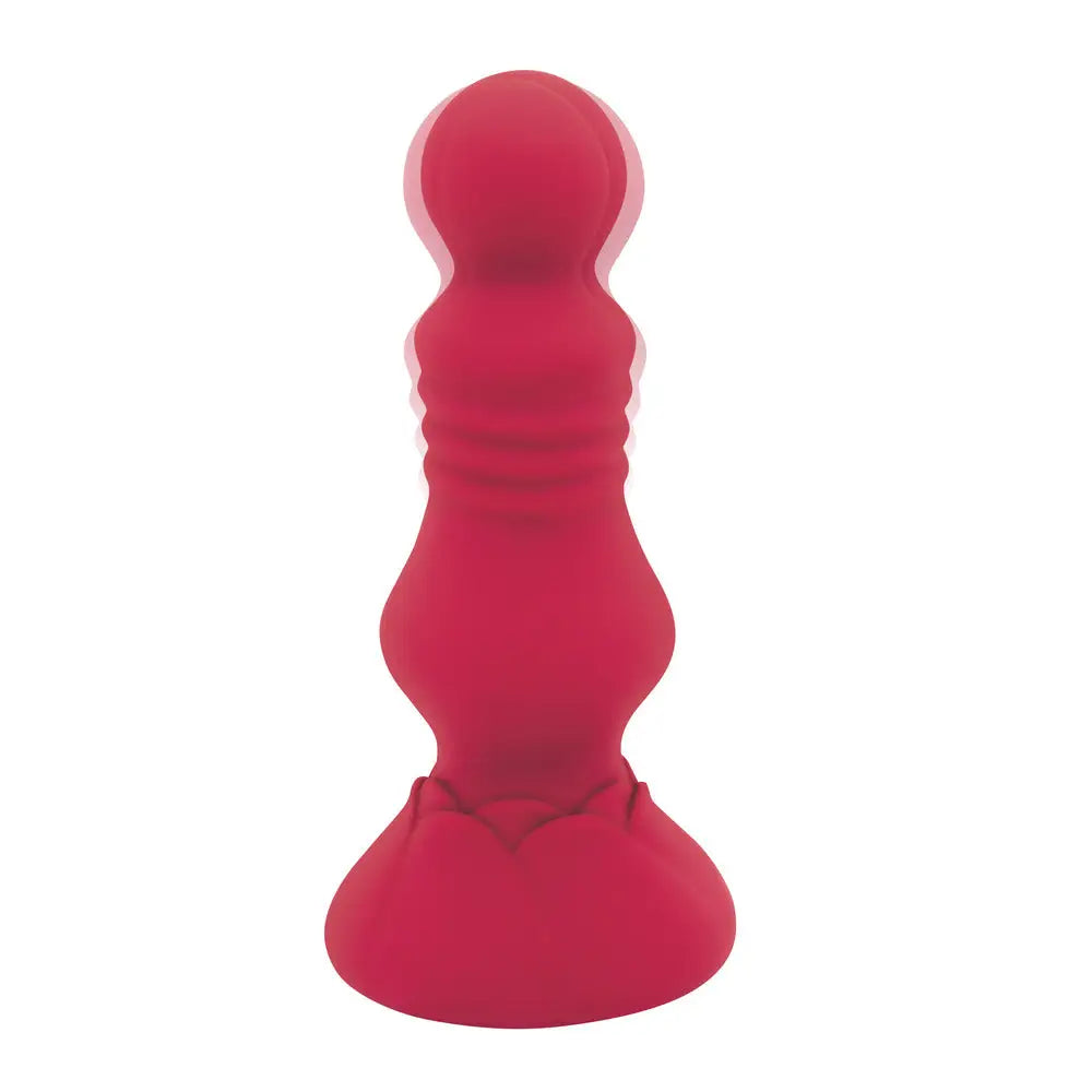 Secret kisses remote floret vibrating butt plug - peaches and screams