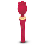 Secret kisses rosegasm bouquet rose wand vibrator - peaches and screams