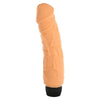 Seven creations 8.5 inch multi speed flesh pink vibrator - peaches and screams