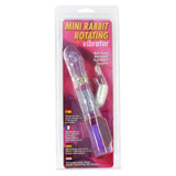 Seven creations purple mini rotating rabbit vibrator - peaches and screams