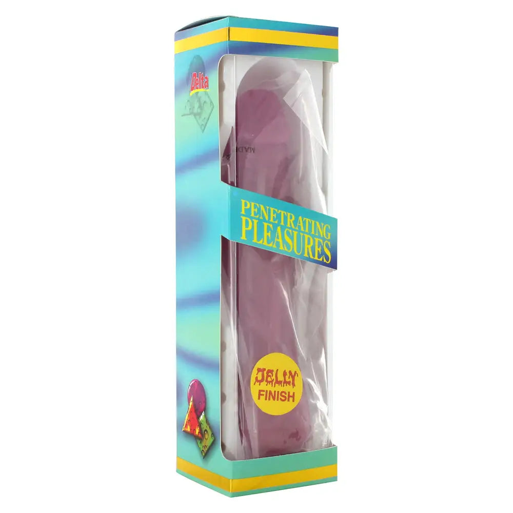 Seven creations purple realistic veined 8.5 inch dildo - peaches and screams