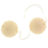 Seven creations white orgasm duo balls for pelvic training - peaches and screams