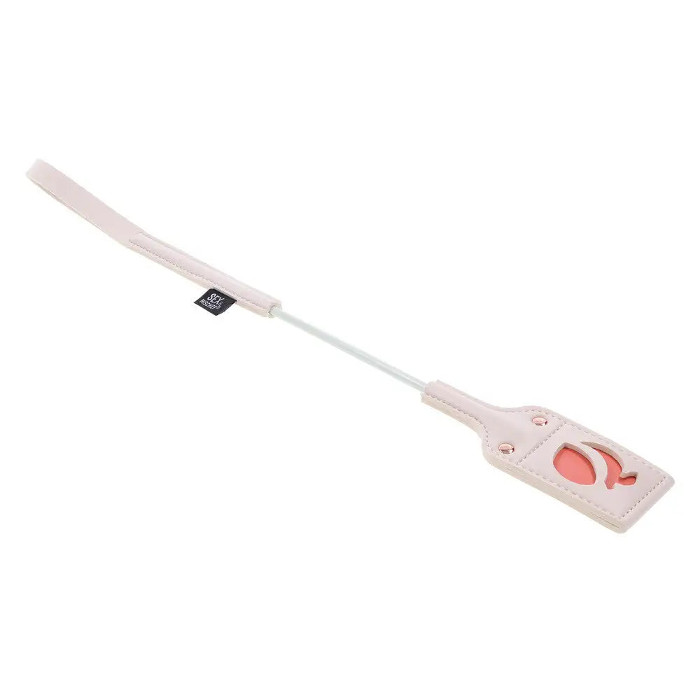 Sex and mischief impression crop faux leather impact toy - peaches and screams