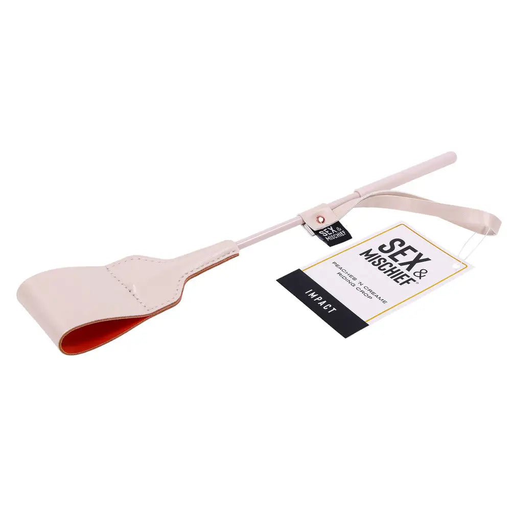 Sex and mischief riding crop for erotic power play - peaches and screams