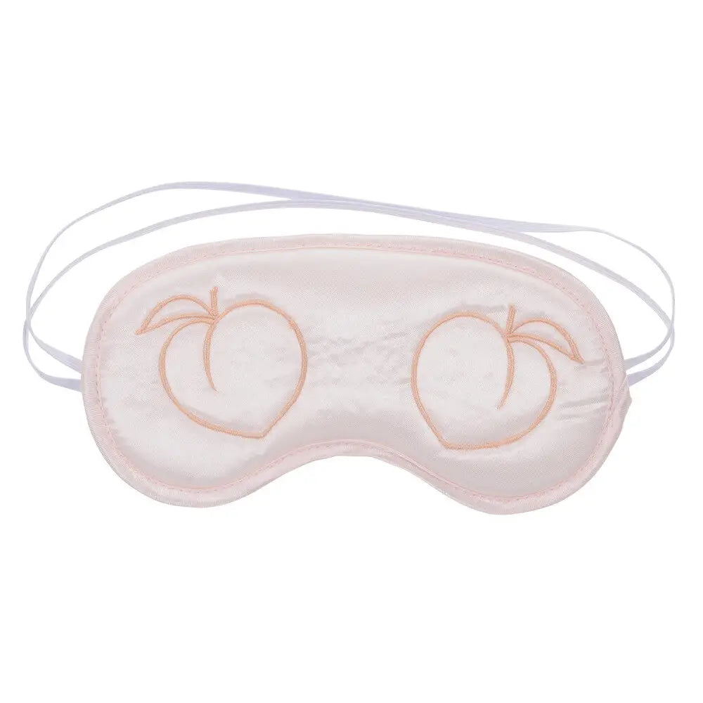 Sex and mischief satin blindfold for sensory play - peaches and screams
