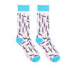Shots erotic novelty sutra white socks size 36 to 41 - peaches and screams