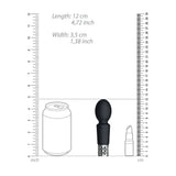 Shots silicone black royal gems rechargeable bullet vibrator - peaches and screams