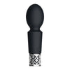 Shots silicone black royal gems rechargeable bullet vibrator - peaches and screams