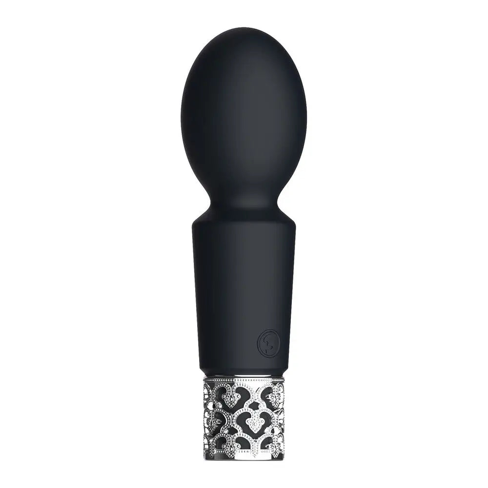 Shots silicone black royal gems rechargeable bullet vibrator - peaches and screams