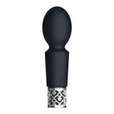 Shots silicone black royal gems rechargeable bullet vibrator - peaches and screams