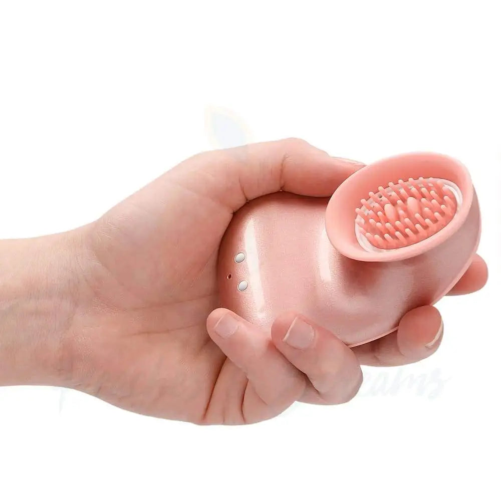 Shots silicone gold rechargeable clitoral stimulator - peaches and screams