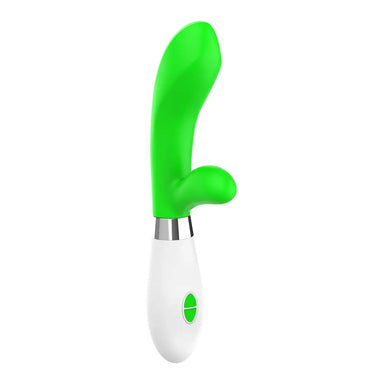 Shots Silicone Green Multi - speed Ultra Soft Rabbit Vibrator - Peaches and Screams