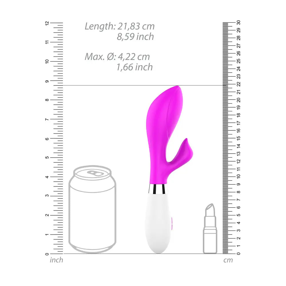 Shots Silicone Pink Multi - speed Ultra Soft Rabbit Vibrator - Peaches and Screams