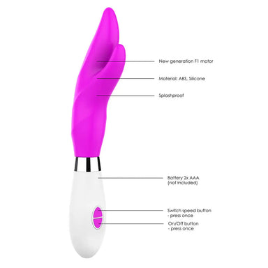 Shots Silicone Pink Multi - speed Ultra Soft Rabbit Vibrator - Peaches and Screams