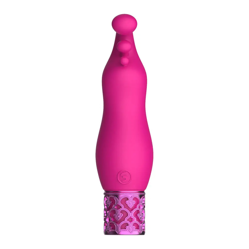 Shots silicone pink rechargeable mini bullet clit vibrator - peaches and screams