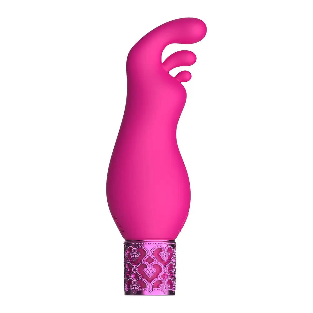 Shots silicone pink rechargeable mini bullet clit vibrator - peaches and screams