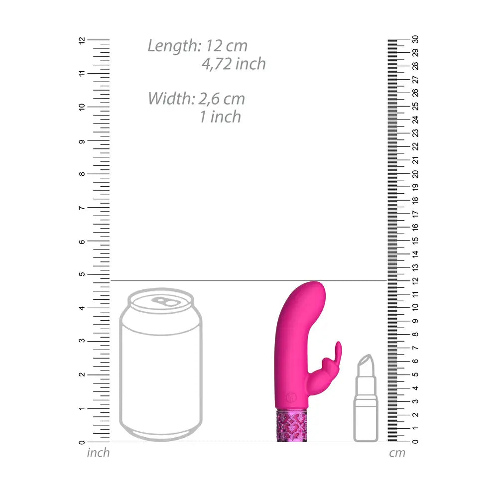Shots silicone pink rechargeable rabbit vibrator - peaches and screams